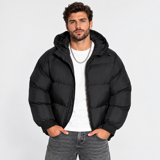 Montviro | Men's Hooded Padded Jacket - Lightweight Winter Outerwear