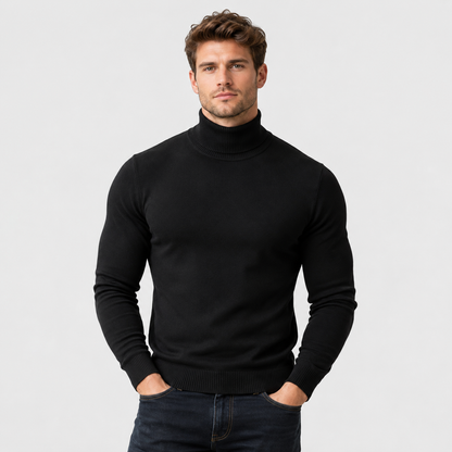 Montviro | Men's Viscose Sweater Rib Knit Crew Neck Regular Fit