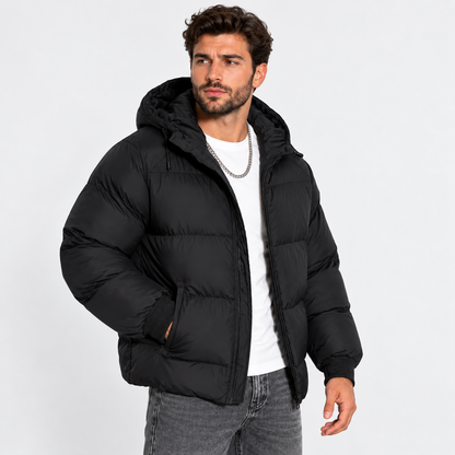 Montviro | Men's Hooded Padded Jacket - Lightweight Winter Outerwear