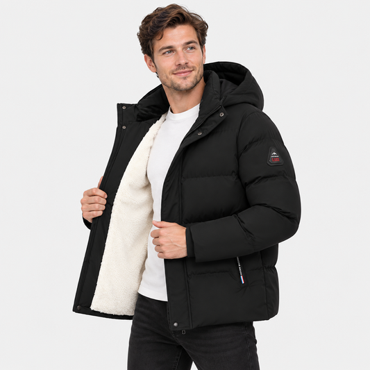 Montviro | Men's Hooded Padded Jacket - Thickened Winter Outerwear