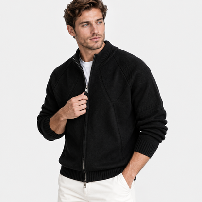 Montviro | Men’s Fleece Half Zip Pullover Sweatshirt Stretch Casual Top