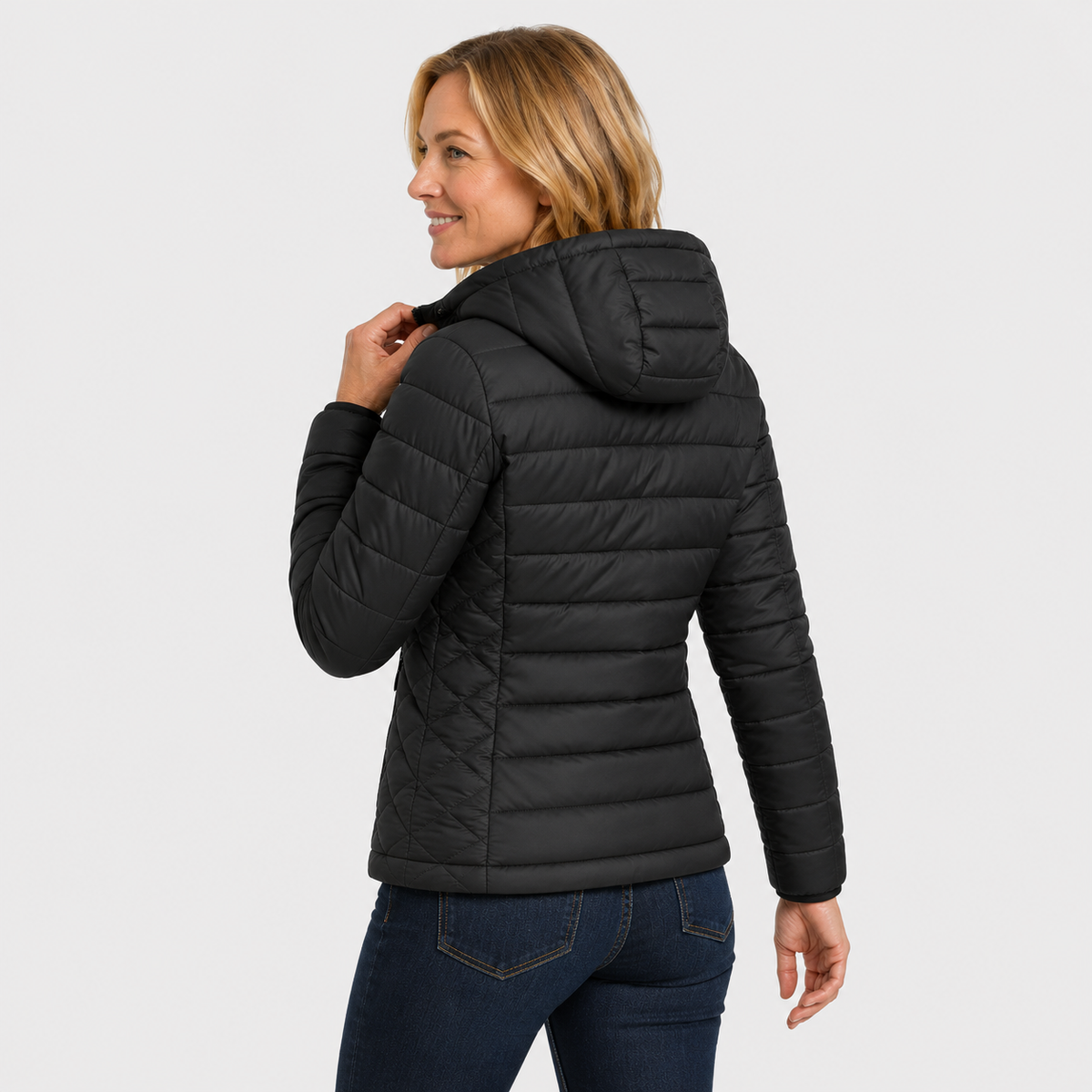 Montviro | Women's Hooded Padded Coat - Lightweight Casual Outerwear