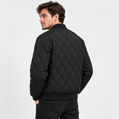 Montviro | Men's Stand Collar Jacket - Zip-Up Fall Winter Outerwear