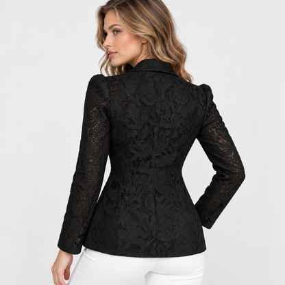 Montviro | Women’s Elegant Sheer Knit Cardigan Lightweight Layering Jacket