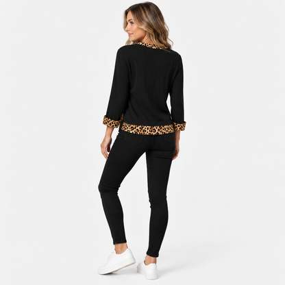 Montviro | Women’s Ribbed Texture Knit Top Relaxed Fit Spring Fall Wear