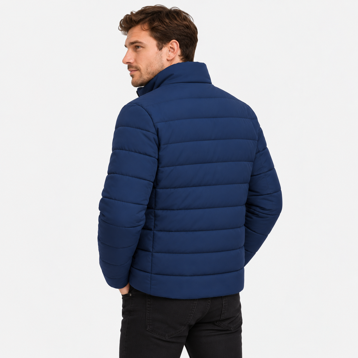 Montviro | Men's Padded Winter Jacket - Stand Collar Windproof Style