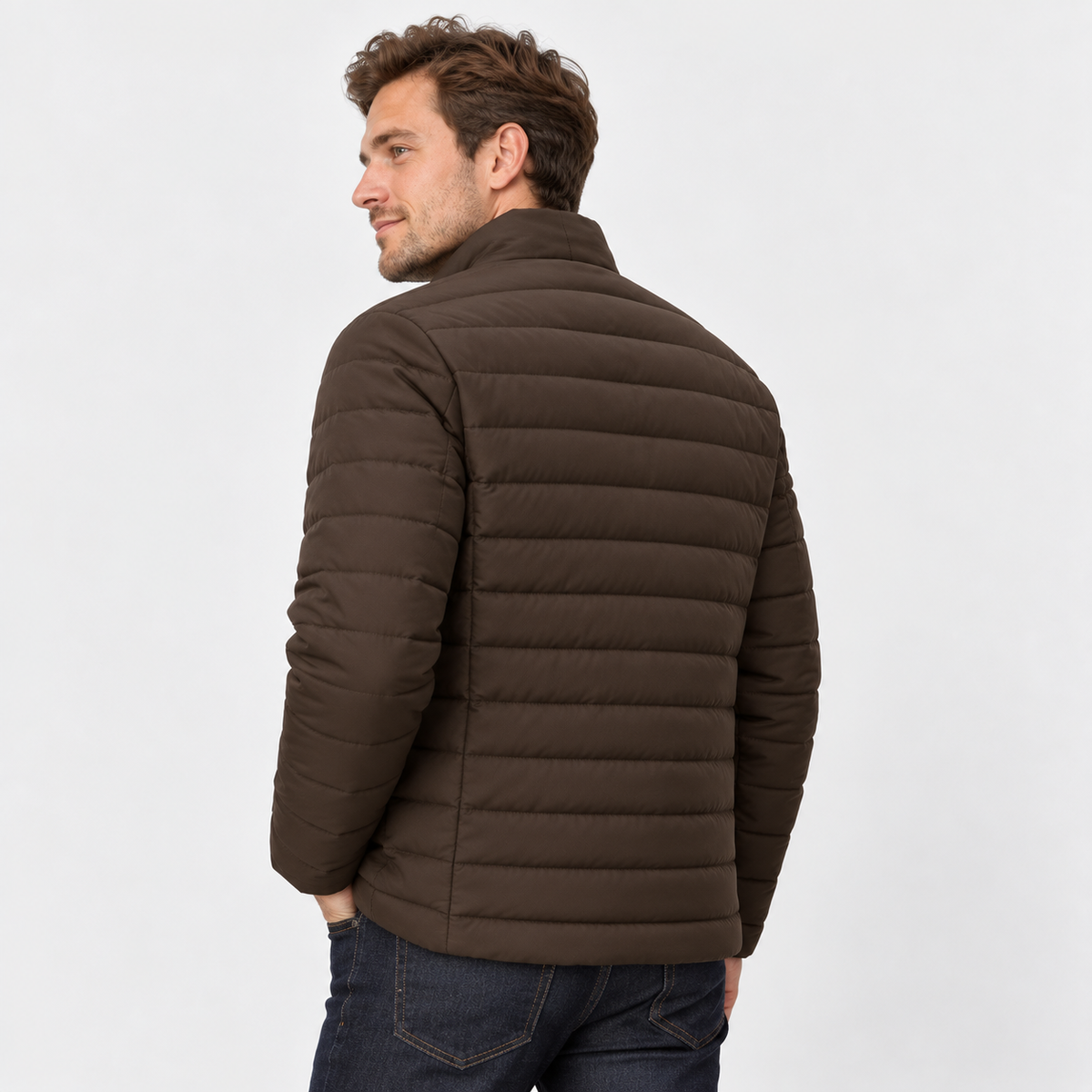 Montviro | Men's Padded Winter Jacket - Stand Collar Windproof Style