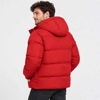 Montviro | Men's Hooded Padded Jacket - Lightweight Winter Outerwear
