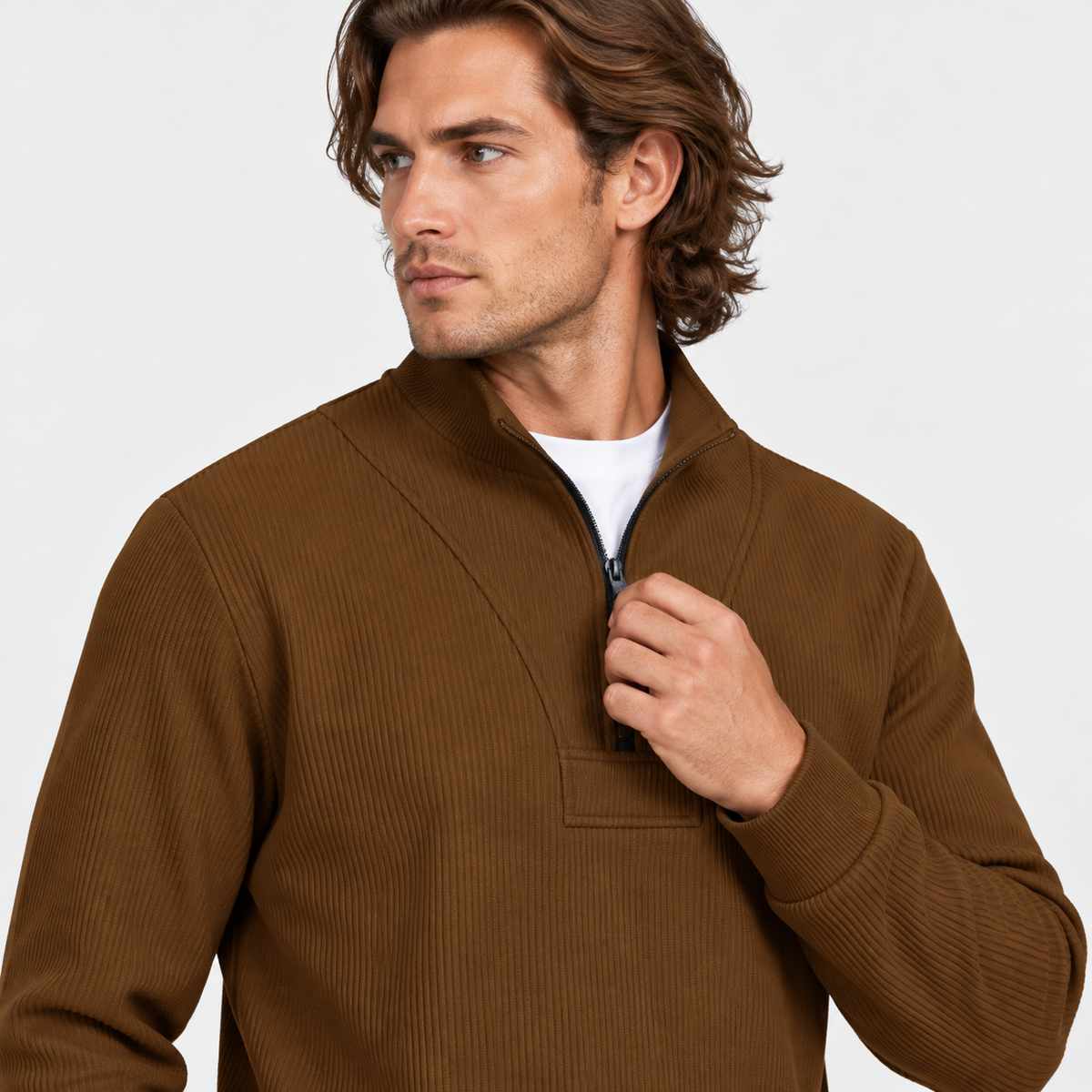Montviro | Men's Corduroy Suit Set Casual Business Winter Two Piece Outfit