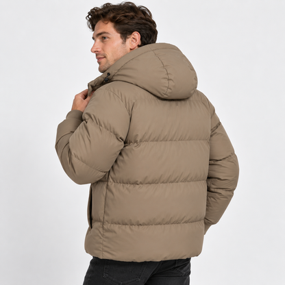 Montviro | Men's Hooded Padded Jacket - Lightweight Winter Outerwear