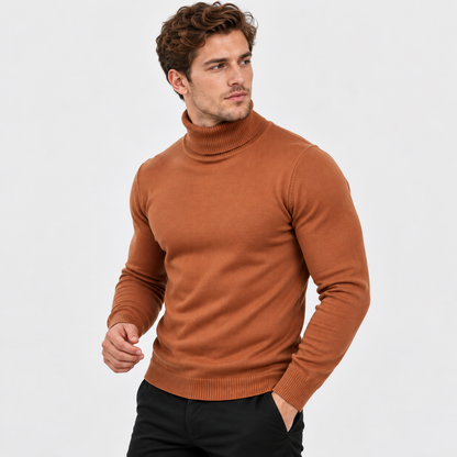 Montviro | Men's Viscose Sweater Rib Knit Crew Neck Regular Fit