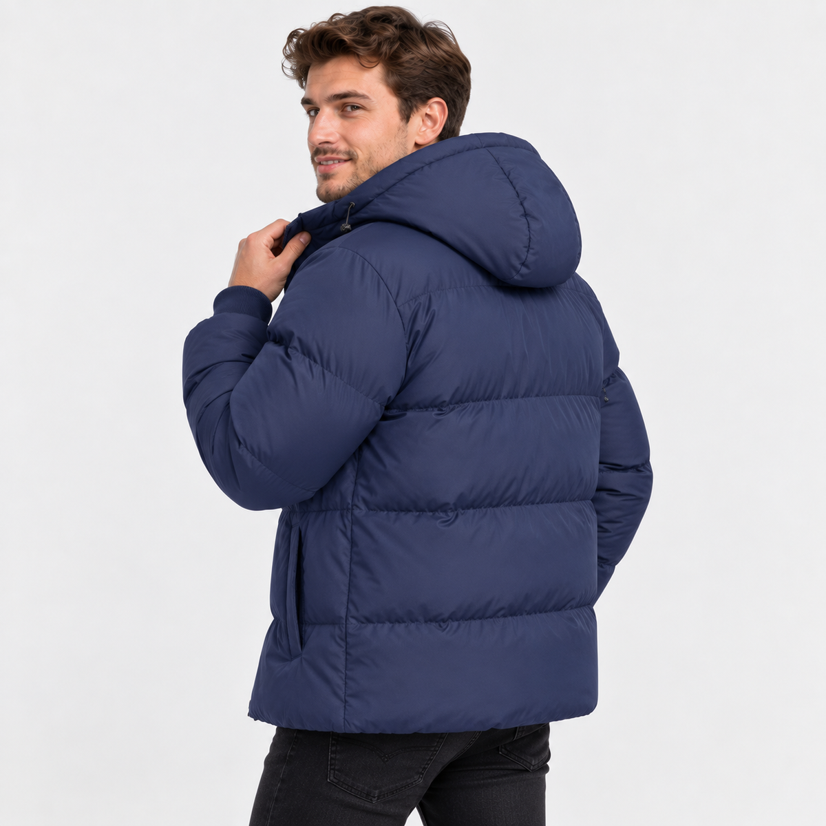 Montviro | Men's Hooded Padded Jacket - Lightweight Winter Outerwear
