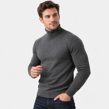 Montviro | Men's Viscose Sweater Rib Knit Crew Neck Regular Fit