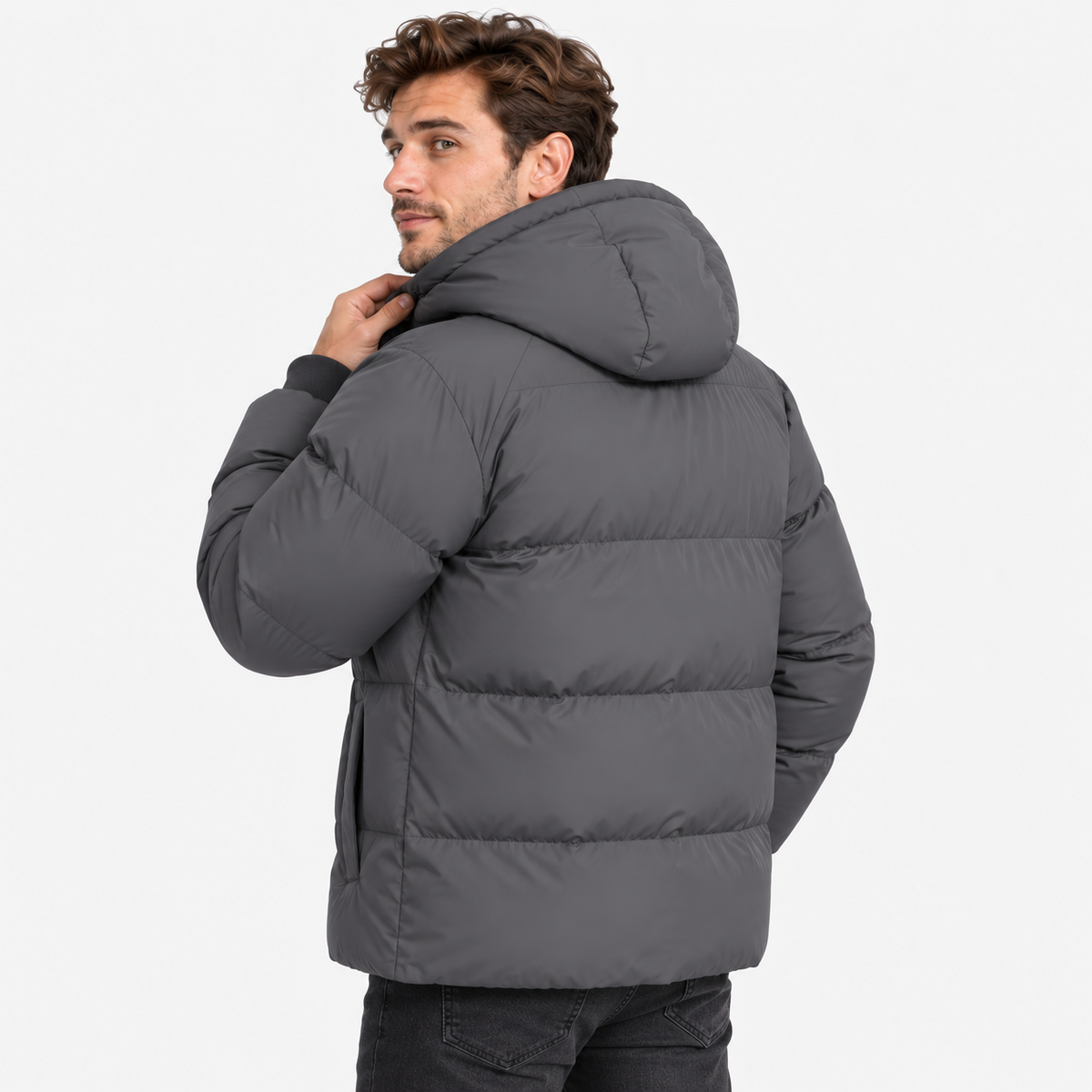 Montviro | Men's Hooded Padded Jacket - Lightweight Winter Outerwear