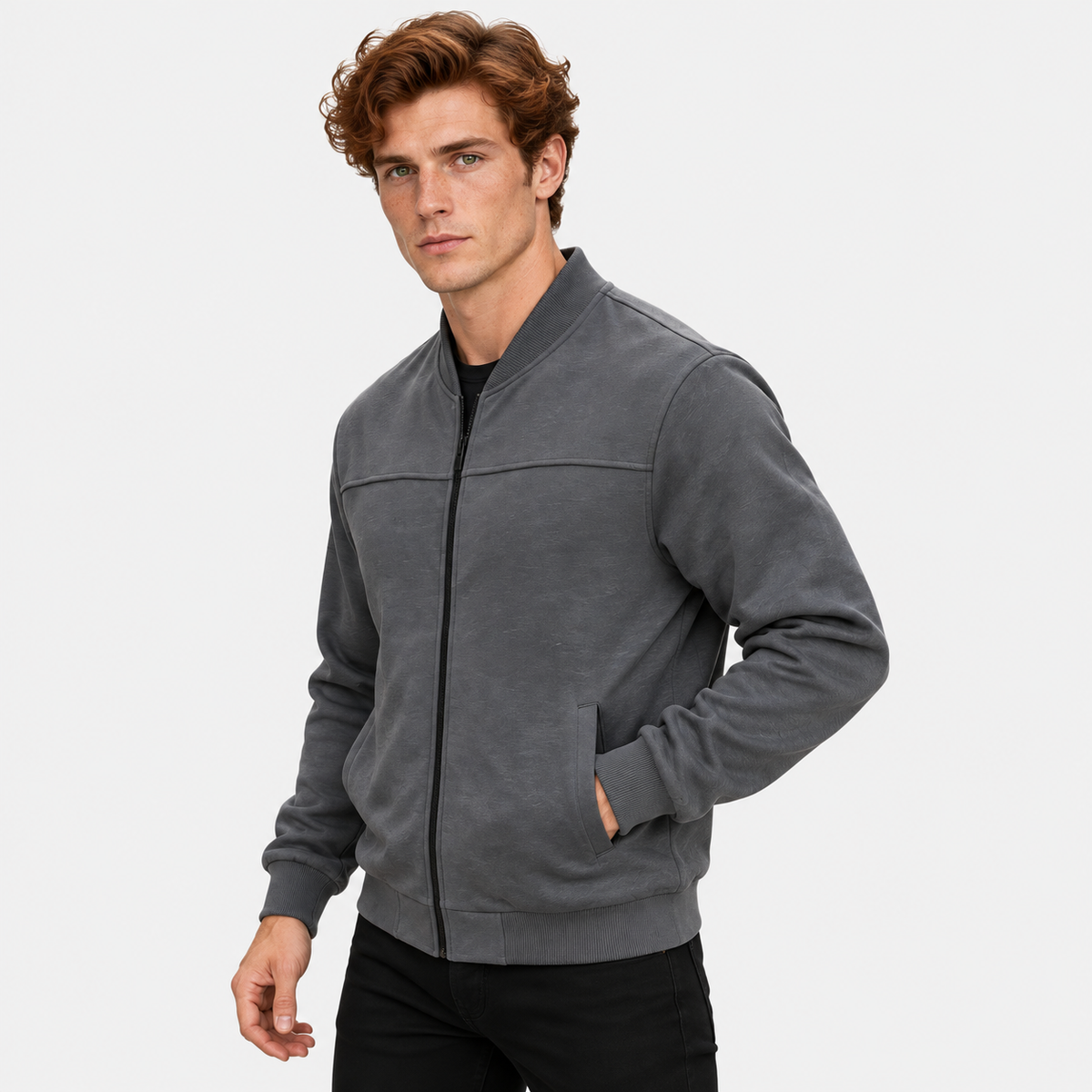 Montviro | Men's Fleece Jacket Knit Cardigan Thick Warm Winter Outerwear