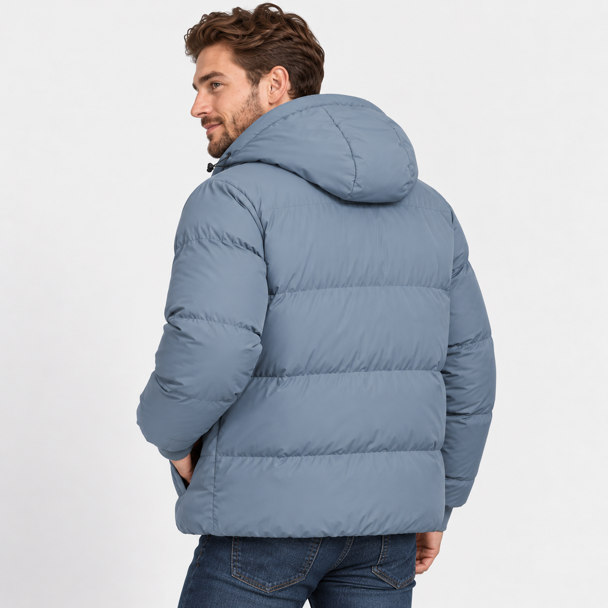 Montviro | Men's Hooded Padded Jacket - Lightweight Winter Outerwear