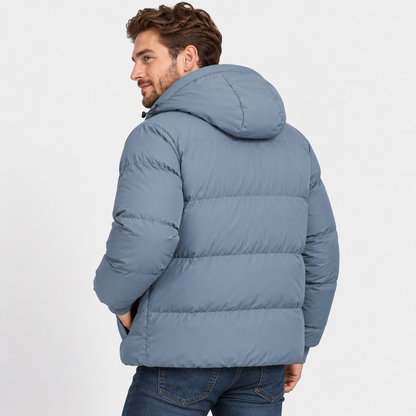 Montviro | Men's Hooded Padded Jacket - Lightweight Winter Outerwear