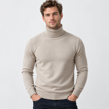Montviro | Men's Viscose Sweater Rib Knit Crew Neck Regular Fit