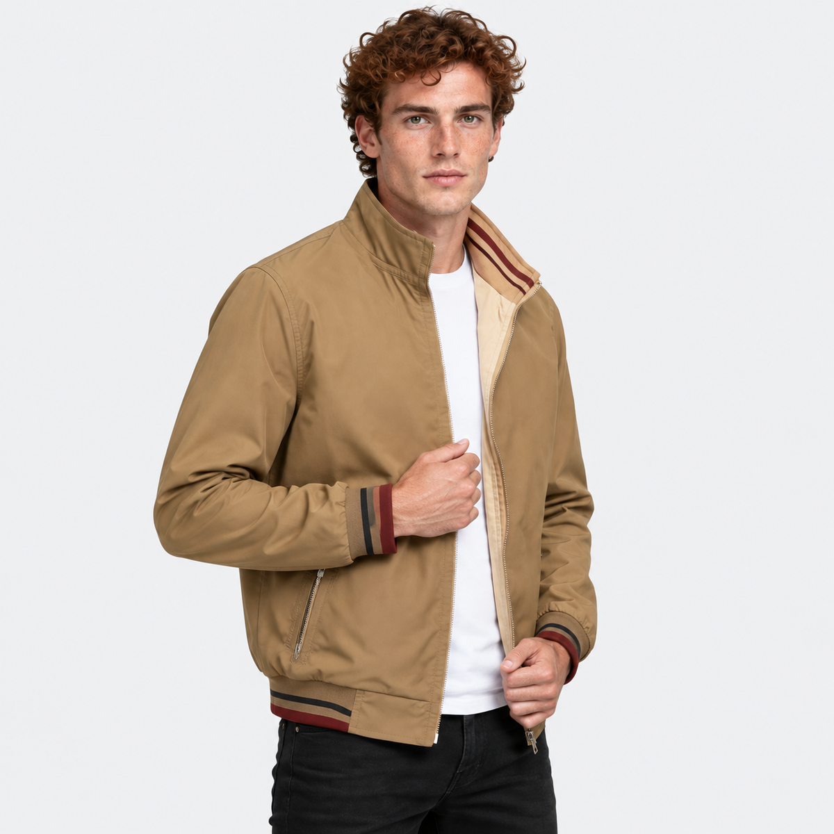 Montviro | Men's Reversible Jacket Loose Fit Casual Fall Winter Coat
