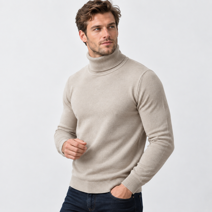 Montviro | Men's Viscose Sweater Rib Knit Crew Neck Regular Fit