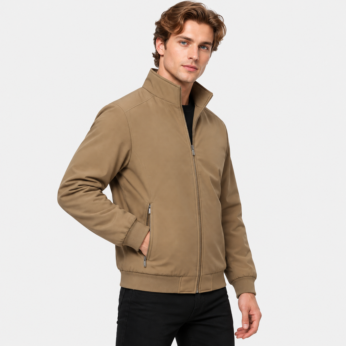 Montviro | Men's Refined Winter Jacket Minimalist Warm Casual Outerwear