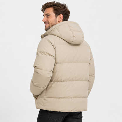 Montviro | Men's Hooded Padded Jacket - Lightweight Winter Outerwear