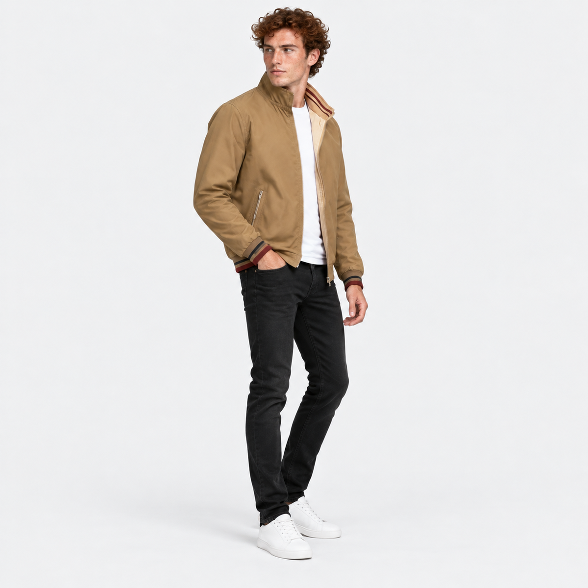 Montviro | Men's Reversible Jacket Loose Fit Casual Fall Winter Coat