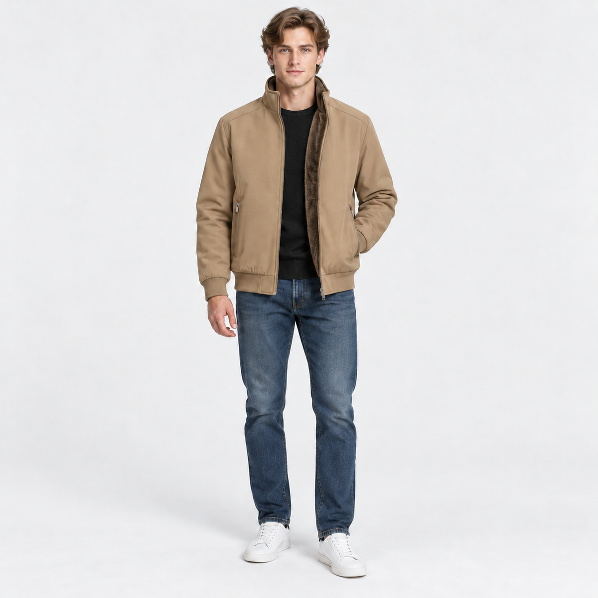 Montviro | Men's Refined Winter Jacket Minimalist Warm Casual Outerwear