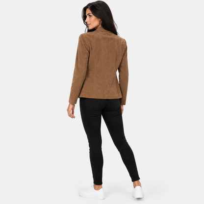 Montviro | Women’s Open Front Cardigan Jacket Elegant Fall Winter Outerwear