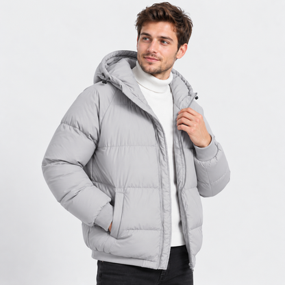 Montviro | Men's Hooded Padded Jacket - Lightweight Winter Outerwear