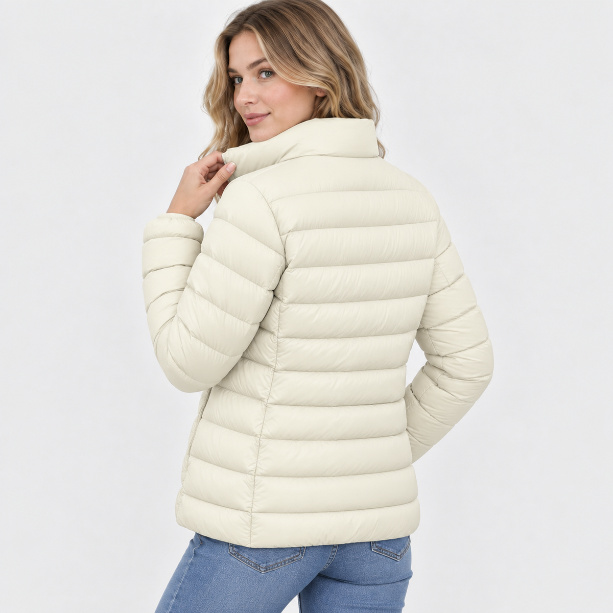Montviro | Women's Stand Collar Jacket - Quilted Elegant Style