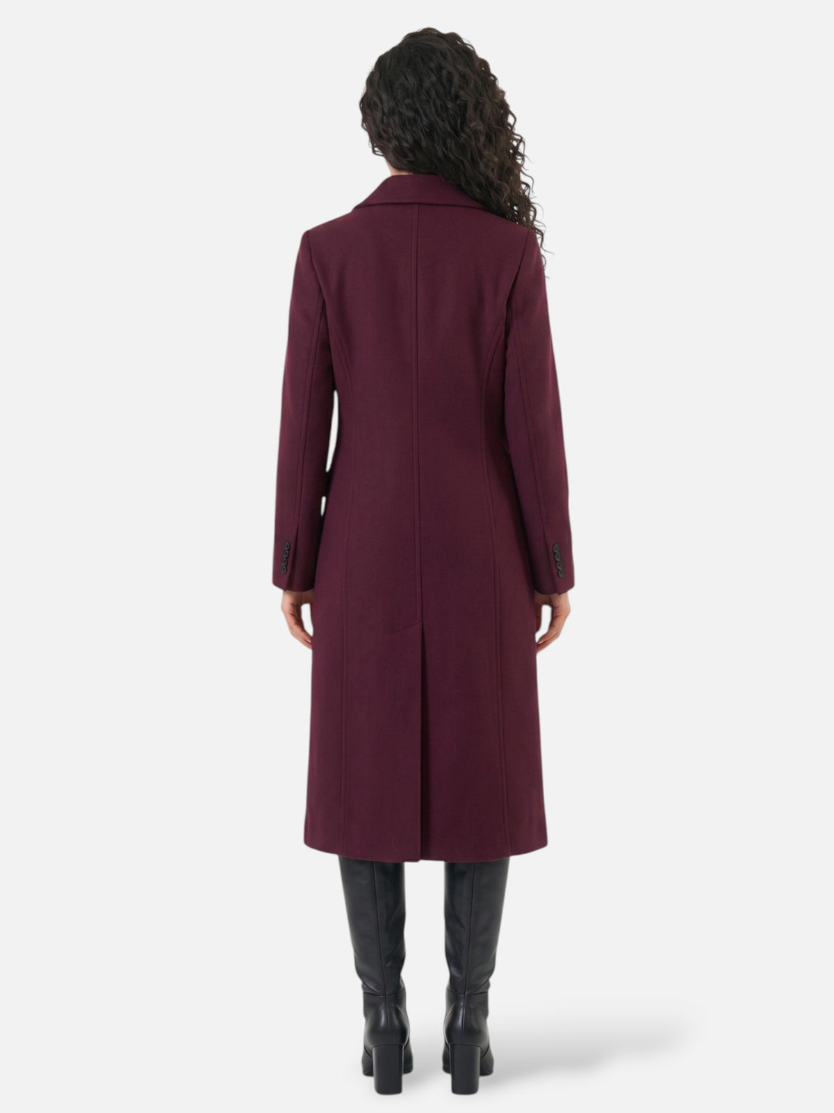 Montviro | Women’s Double-Breasted Lapel Coat – Classic Autumn Style