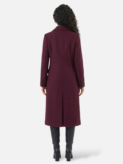 Montviro | Women’s Double-Breasted Lapel Coat – Classic Autumn Style