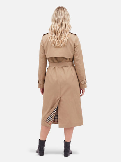 Montviro | Women’s Classic Belted Double-Breasted Trench Coat