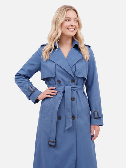 Montviro | Women’s Classic Belted Double-Breasted Trench Coat