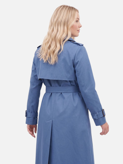 Montviro | Women’s Classic Belted Double-Breasted Trench Coat