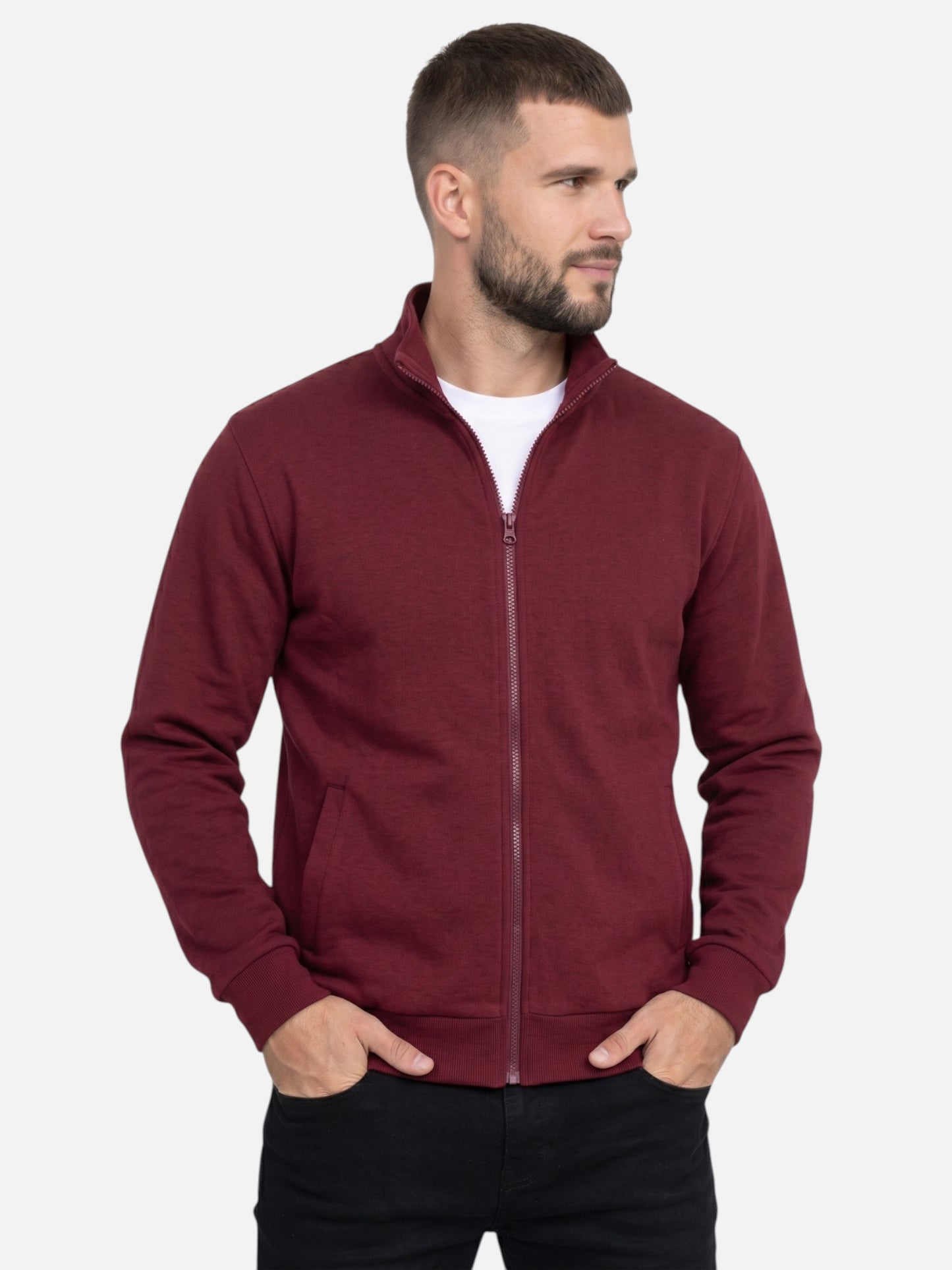Montviro | Men's Zip-Up Jumper – Timeless Everyday Comfort