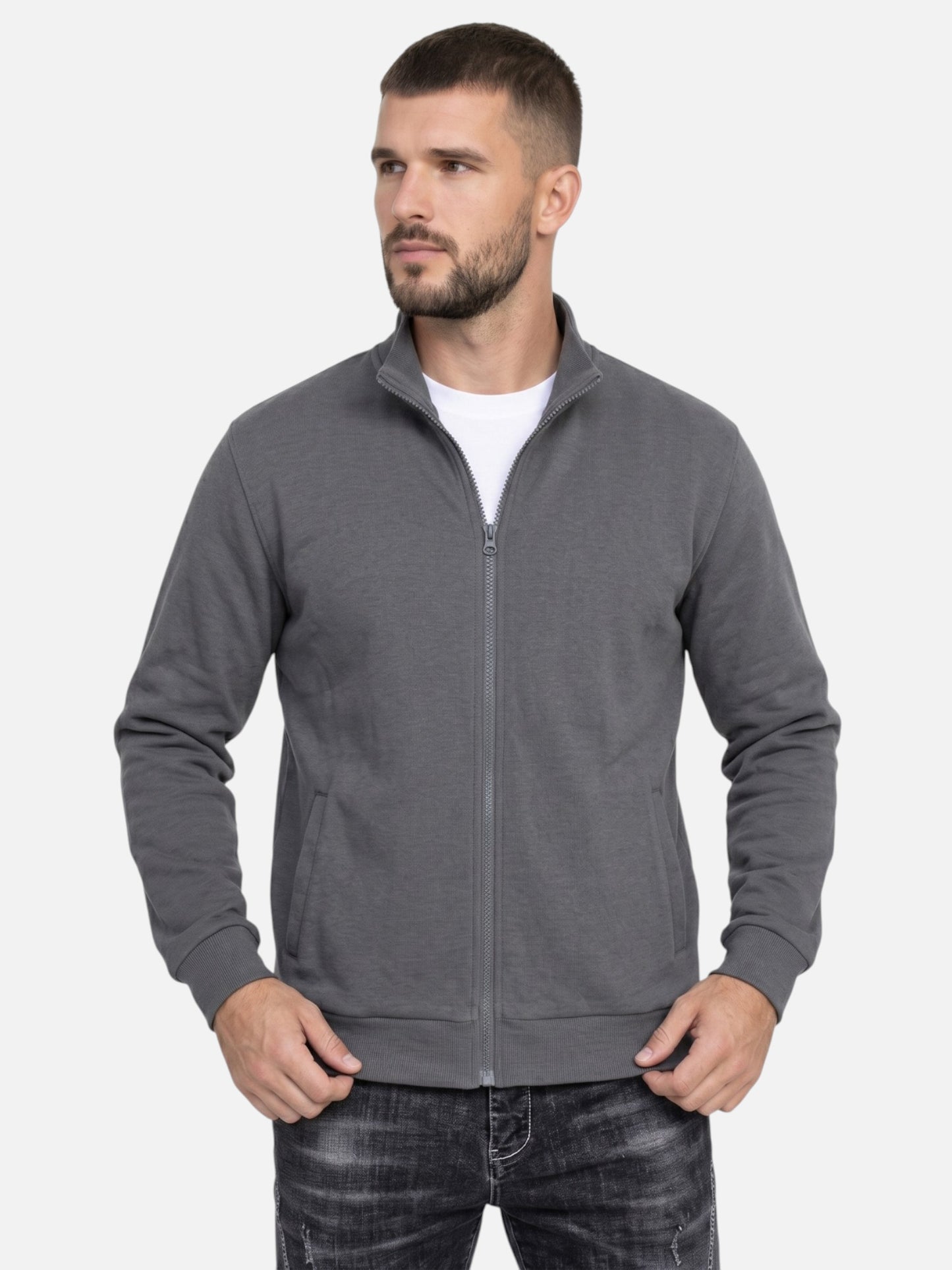 Montviro | Men's Zip-Up Jumper – Timeless Everyday Comfort