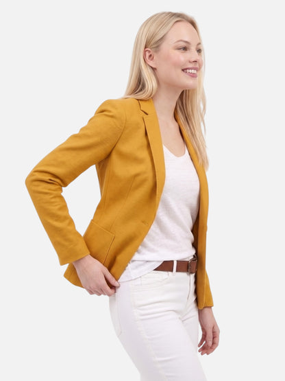 Montviro | Women’s Single Button Slim Fit Blazer – Timeless Elegance