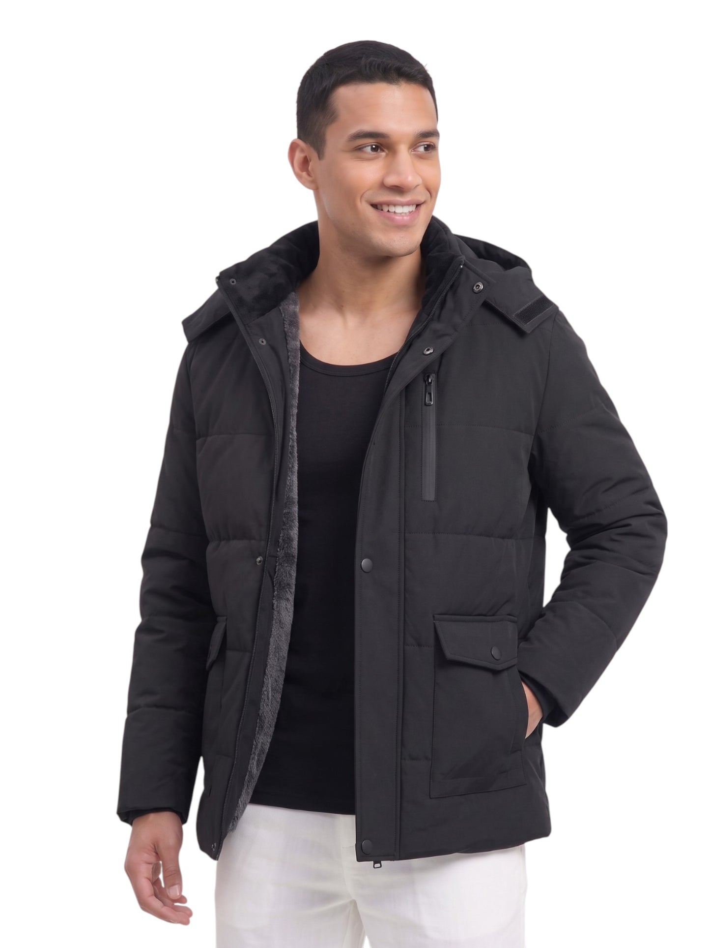 Montviro | Men’s Hooded Fleece-Lined Parka Jacket