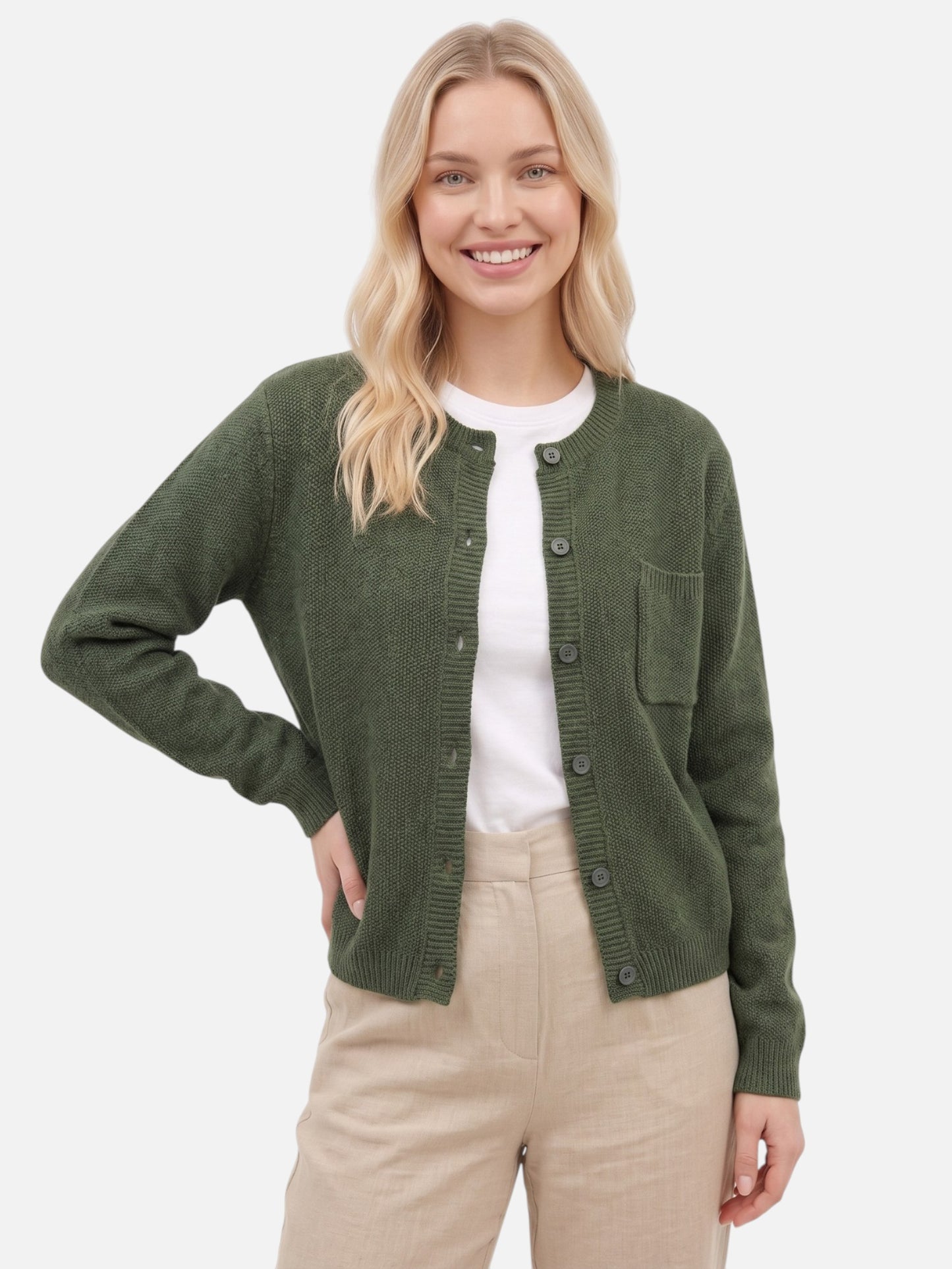 Montviro | Women’s Button Front Knit Cardigan – Everyday Comfort