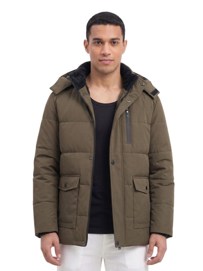 Montviro | Men’s Hooded Fleece-Lined Parka Jacket