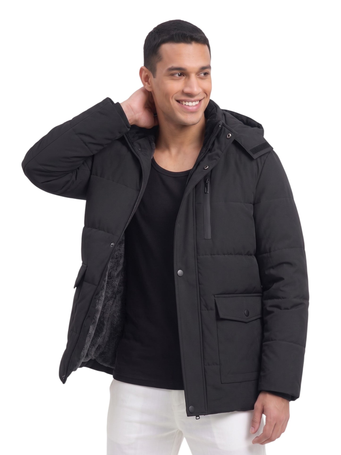 Montviro | Men’s Hooded Fleece-Lined Parka Jacket