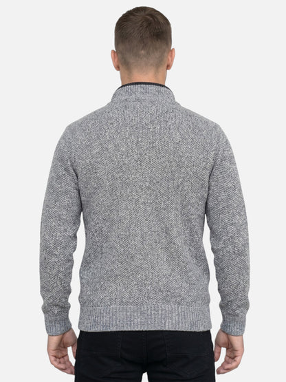 Montviro | Men's Fleece-Lined Zip Cardigan – Winter Comfort
