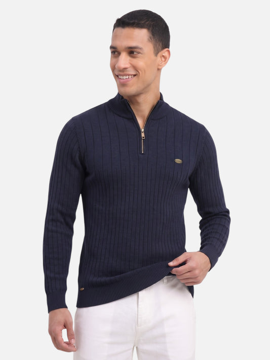 Montviro | Men's Half-Zip Knitted Pullover – Winter Comfort