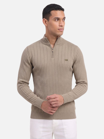 Montviro | Men's Half-Zip Knitted Pullover – Winter Comfort