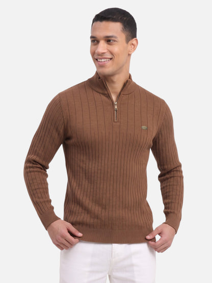 Montviro | Men's Half-Zip Knitted Pullover – Winter Comfort