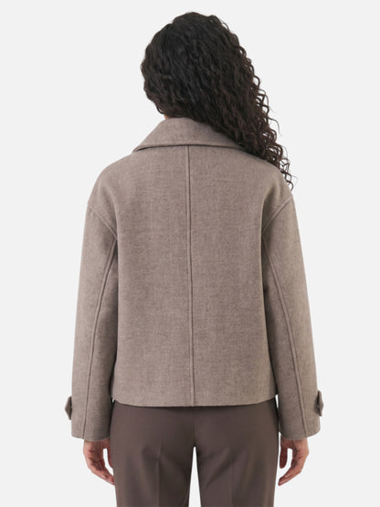 Montviro | Women’s Double-Breasted Trench Jacket – Vintage Elegance