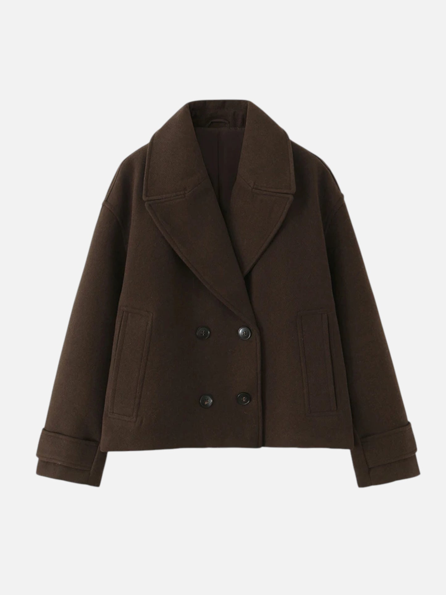 Montviro | Women’s Double-Breasted Trench Jacket – Vintage Elegance
