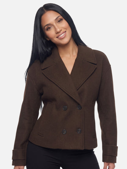 Montviro | Women’s Double-Breasted Trench Jacket – Vintage Elegance